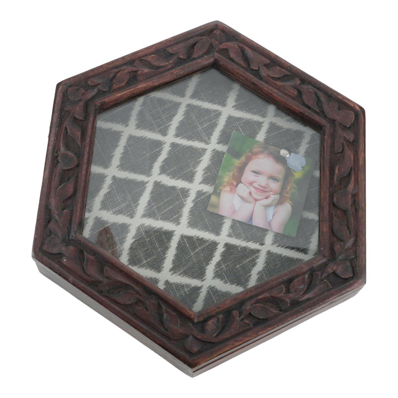 Hallmark Home & Gifts Decorative Hexagon Shadow Box & Reviews Wayfair