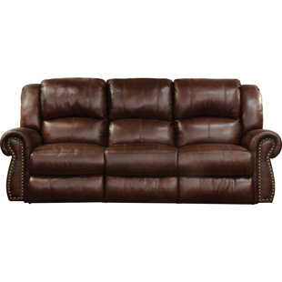Italian Leather Sofa Recliner Wayfair Quickview
