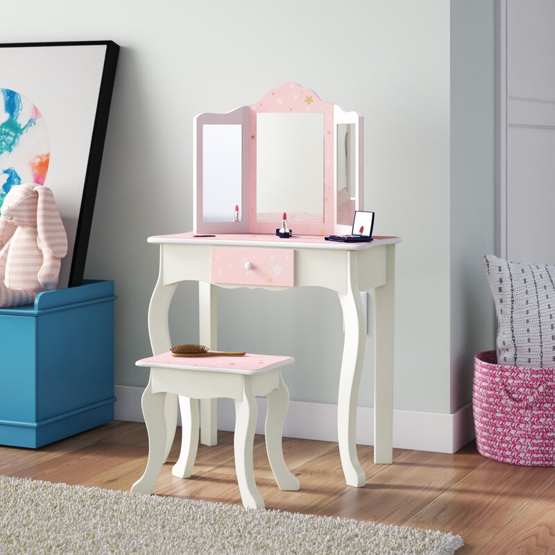 Childrens Dressing Tables With Mirror And Stool Uk : Ship To Uk Panana ...