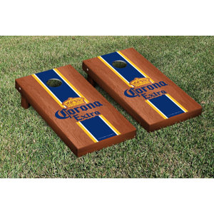 Stained Stripe Version Corona Cornhole Game Set