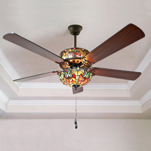 Stained Glass All Ceiling Fans Wayfair