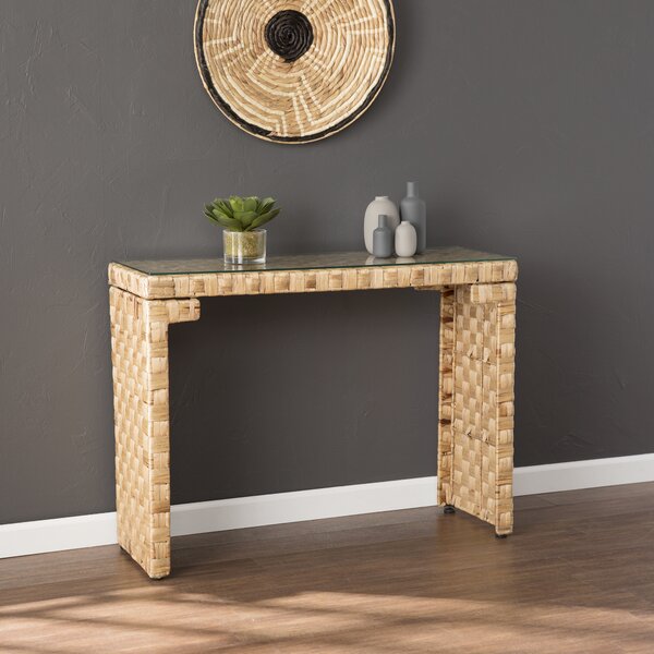 Highland Dunes Brown Console Tables
