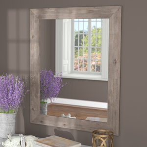Glynis Rustic Wild West Barnwood Wall Mirror