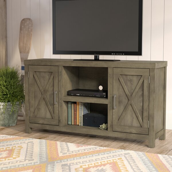 Dodson 53 TV Stand with Optional Fireplace by Loon Peak