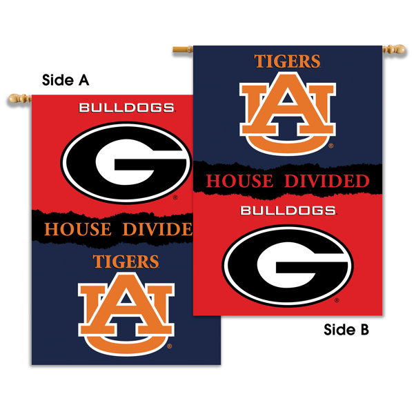 NCAA House Divided 2-Sided Polyester Banner by BSI Products