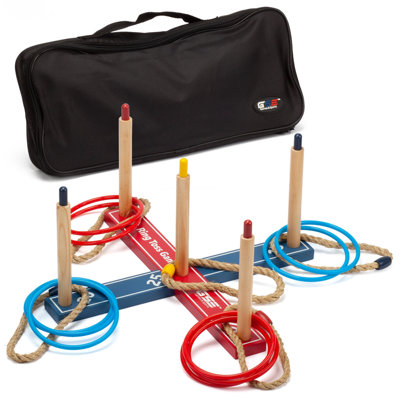 Ring Toss Throwing Game Set Outdoor Fun Family Games For Kids Adults Backyard Lawn Games Yard Games Family Reunion Pool Party GSE Games Sport Ring Toss Throwing Game Set Outdoor Fun Family Games For Kids Adults Backyard Lawn Games Yard Games Family Reunion Pool Party GSE Games Sport