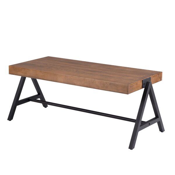 Steubenville Solid Wood Trestle Coffee Table By Williston Forge