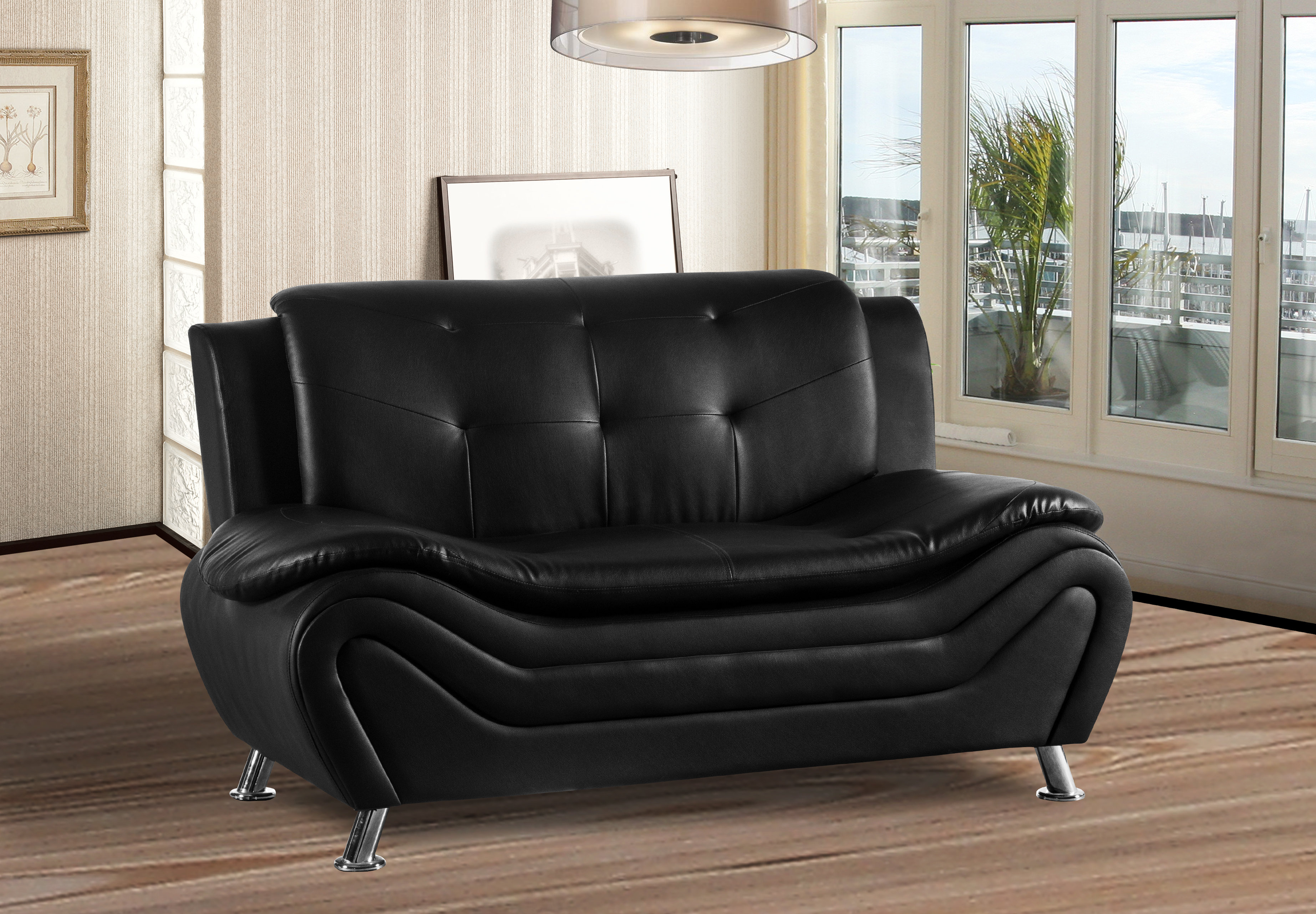 Orren Ellis Montenegro Living Room Loveseat Reviews Wayfair Ca