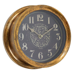 Small Bathroom Clock | Wayfair Small Bathroom Clock | Wayfair