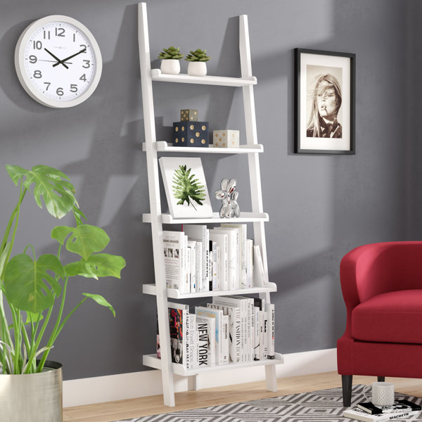 Gilliard Ladder Bookcase by Three Posts