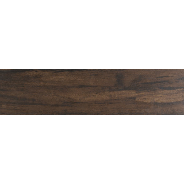 Botanica Teak 6 x 24 Porcelain Wood Tile in Glazed Textured by MSI