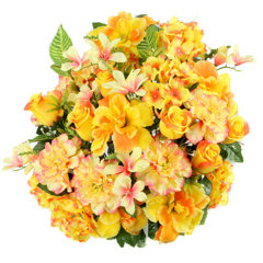 long stem fake flowers