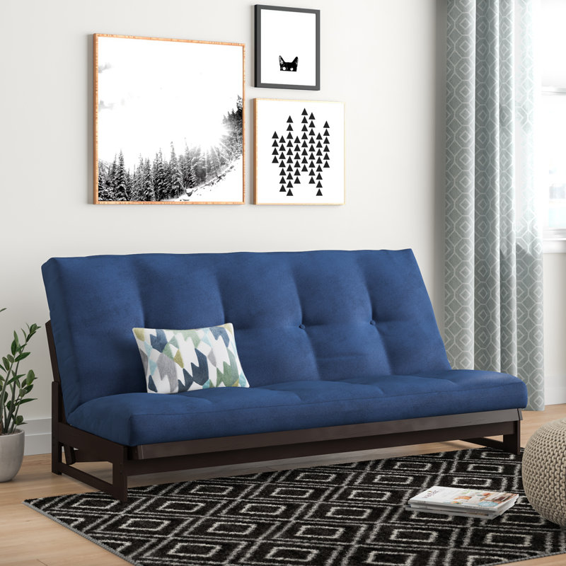 Ebern Designs Winsford Full Futon And Mattress Reviews Wayfair