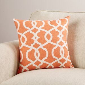 Brennan Damask Throw Pillow