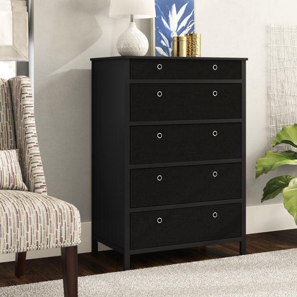 Great price Pinder Fold-able 5 Drawers Tall Chest By Andover Mills Spacial Price