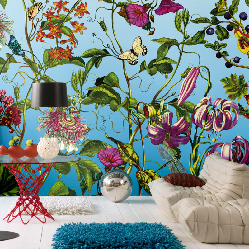 WallPops! Komar Jardin 12.1' x 98" Wall Mural & Reviews Wayfair