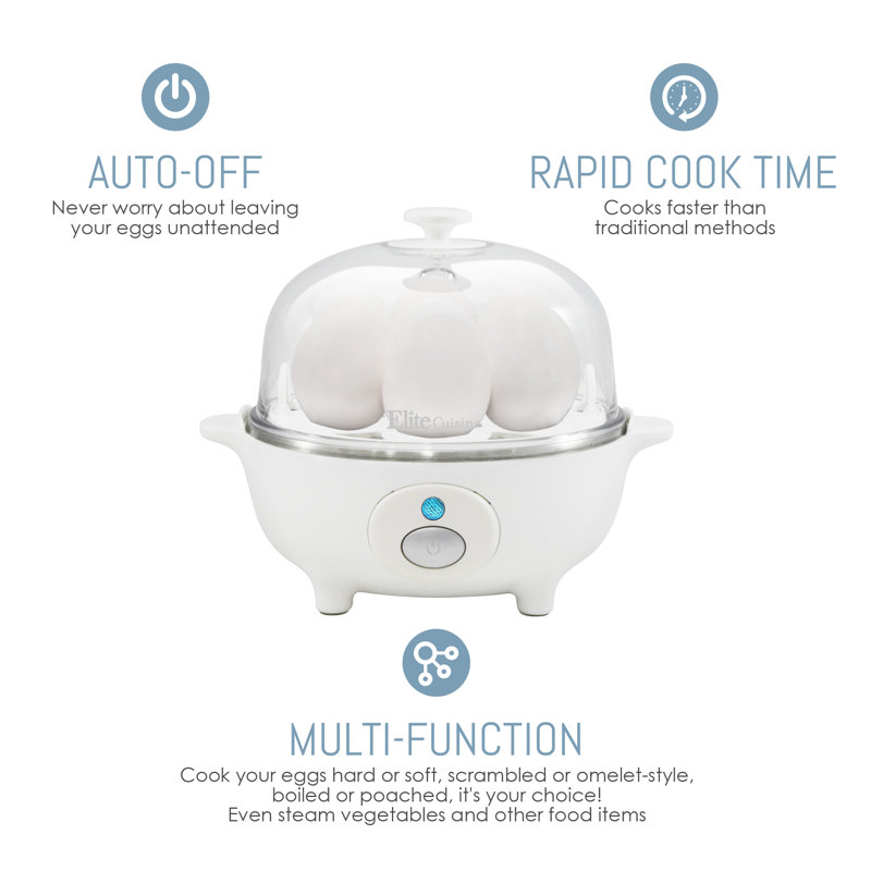 Elite By Maxi Matic Cuisine Automatic Easy Egg Cooker Reviews