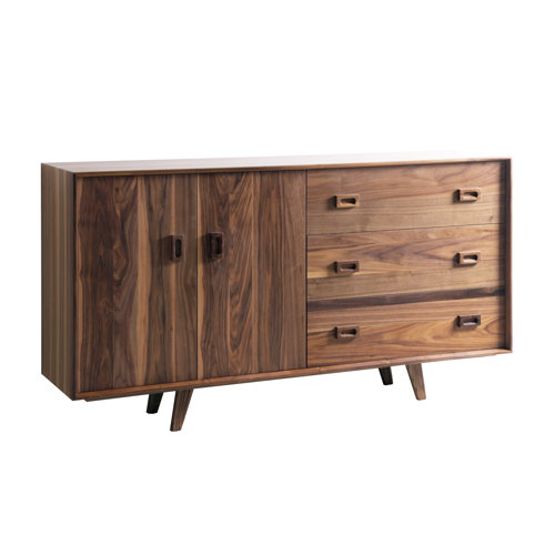 Arjun Sideboard Corrigan Studio Colour: Walnut
