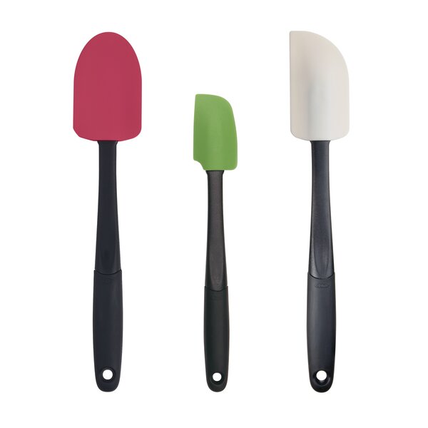 Good Grips 3 Piece Silicone Spatula Set by OXO