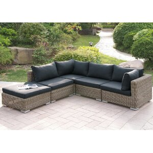 5 Piece Deep Seating Group with Cushion