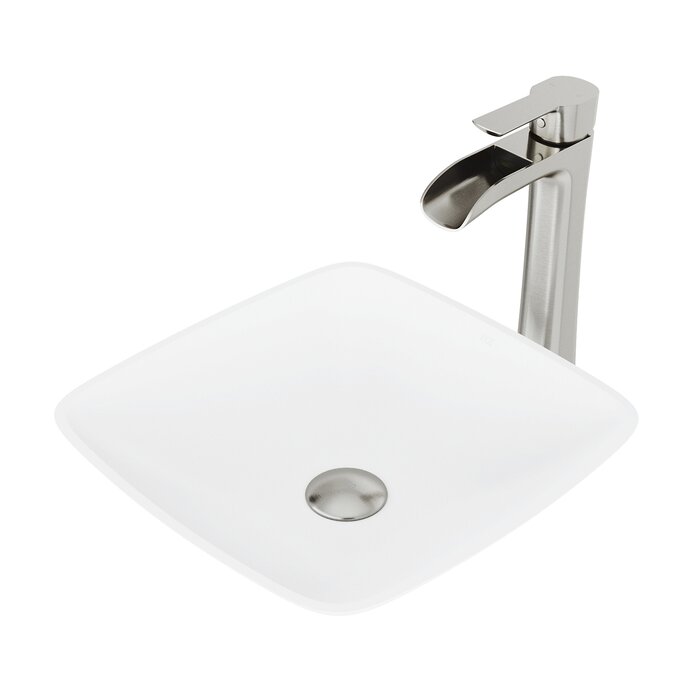 Vigo Matte Stone Square Vessel Bathroom Sink With Faucet Reviews