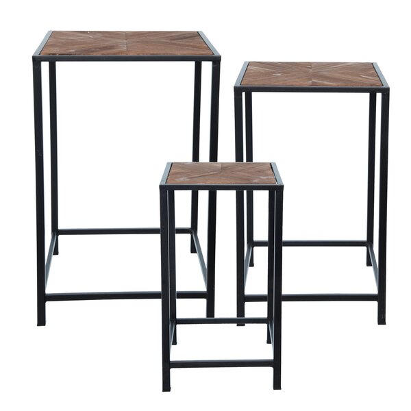 Derrill 3 Piece Nesting Tables By Williston Forge