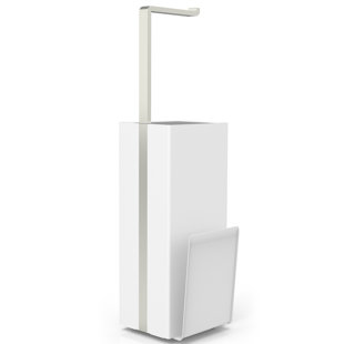 Modern Free Standing Toilet Paper Holders Allmodern Nuvo Freestanding Toilet Paper Holder