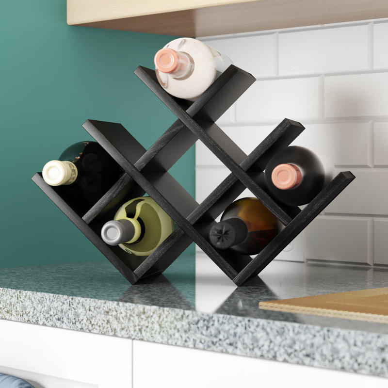 Kamenstein Butterfly 8 Bottle Tabletop Wine Rack & Reviews Wayfair