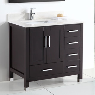 Signature Series 36 Single Bathroom Vanity Set by Belvedere Bath