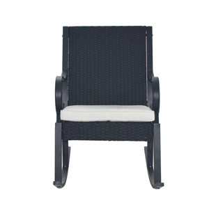 white wicker rocking chair for nursery