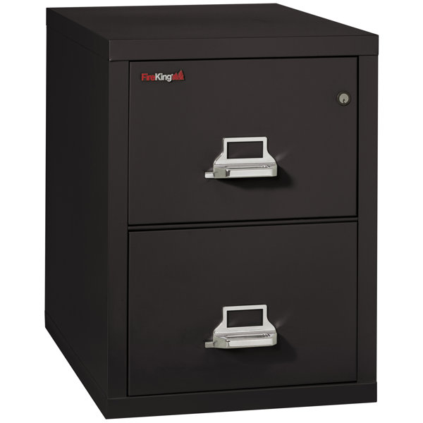 Fireproof 2-Drawer Vertical File Cabinet by FireKing