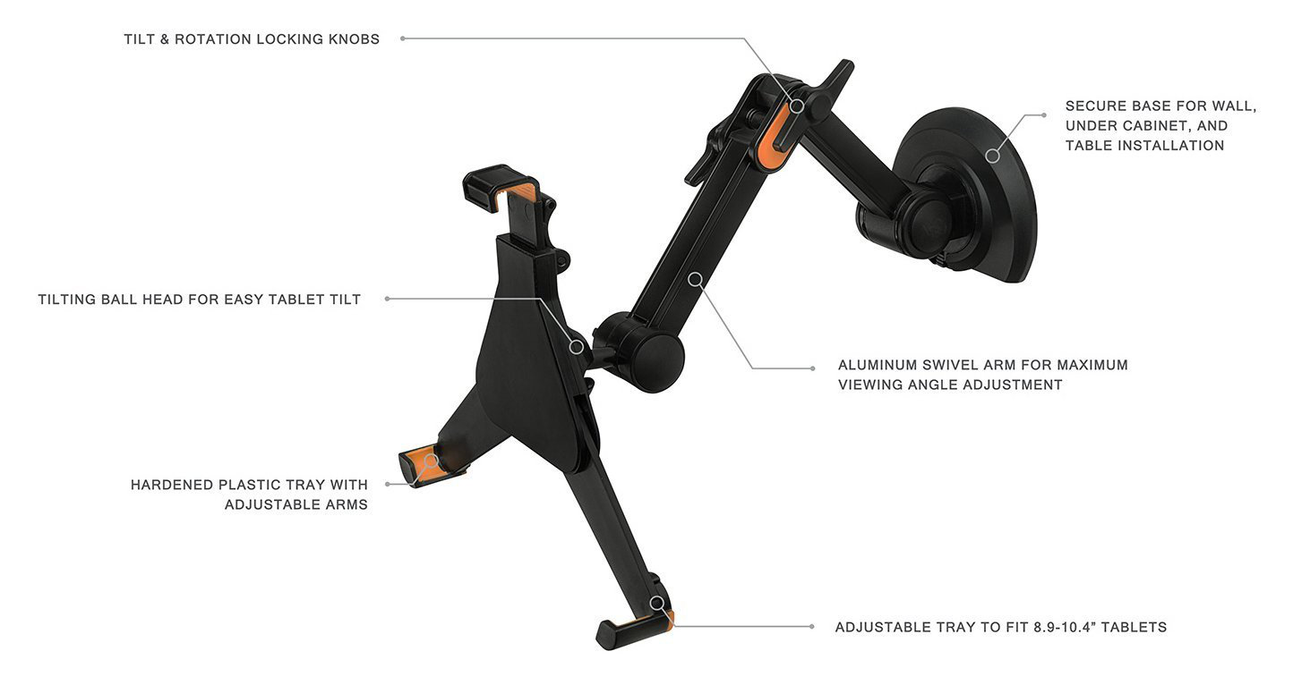 Mount it Universal Tablet Mount & Reviews Wayfair