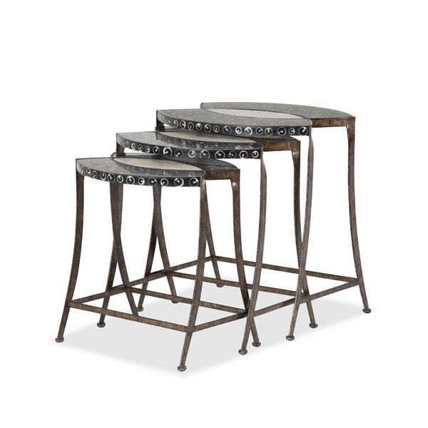 Discoveries 3 Piece Nesting Tables By Michael Amini