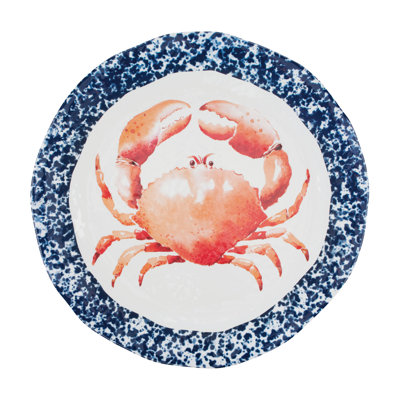 Lakin Crab Melamine Platter Breakwater Bay