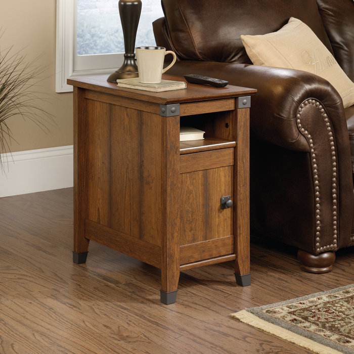 Loon Peak Newdale End Table With Storage Reviews Wayfair Ca Newdale End Table With Storage