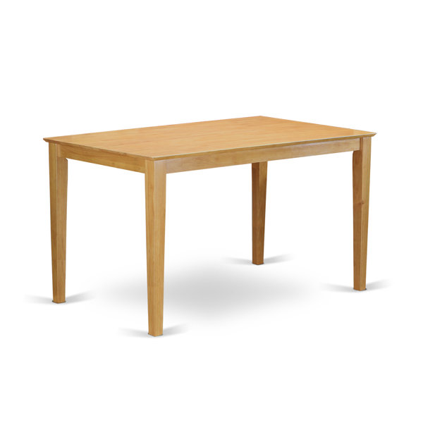 Smyrna Counter Height Solid Wood Dining Table by Charlton Home Charlton Home