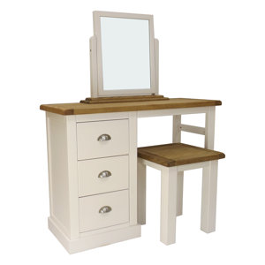 Schminktisch-Set mit Spiegel von Hazelwood Home