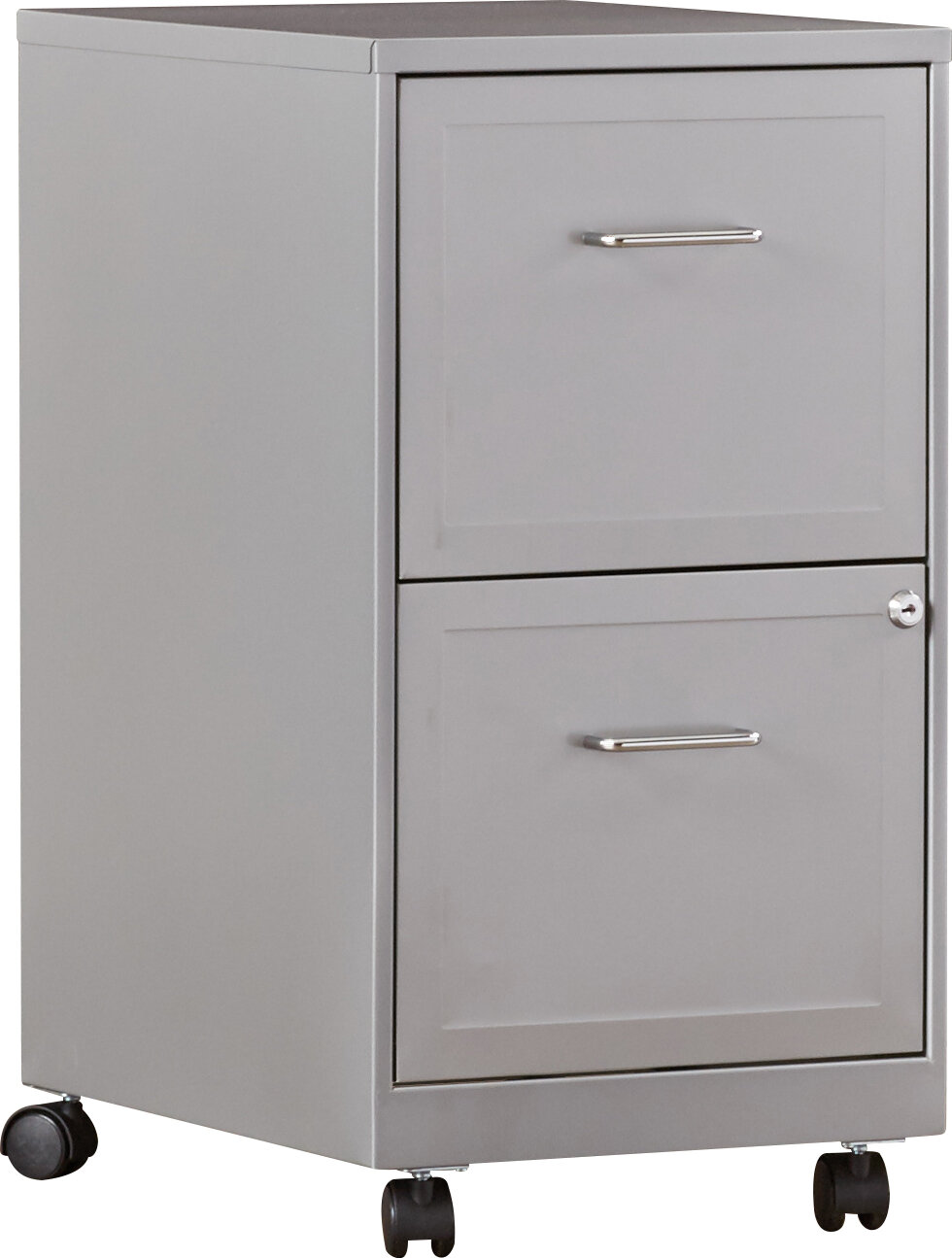 Zipcode Design Nathen 2 Drawer Mobile Vertical Filing Cabinet