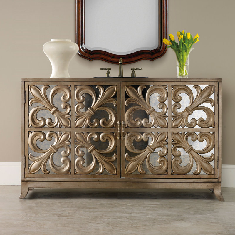 Cole Company Designer Series 56 Fleur De Lis Vanity Base Designer Series 56 Fleur De Lis Vanity Base