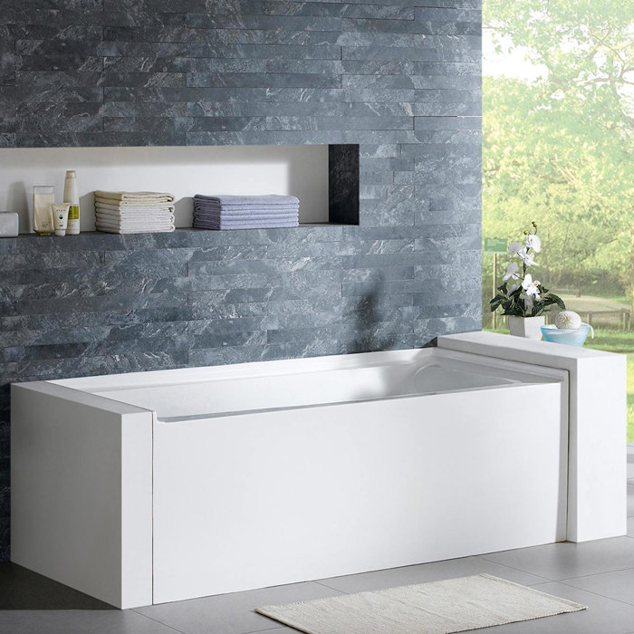 Pensacola 60 X 32 Alcove Soaking Bathtub Pensacola 60 X 32 Alcove Soaking Bathtub