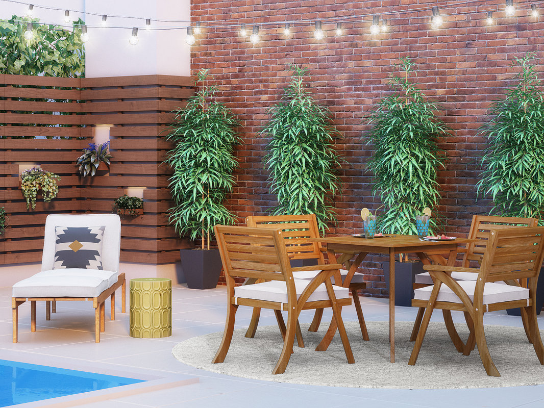 Mercury Row Ardsley Reclining Chaise Lounge with Cushion & Reviews