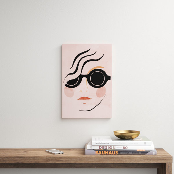 Get Wallpaper Peach Girl Fashion And Glam Picture Frame Graphic Art Print On For iPhone