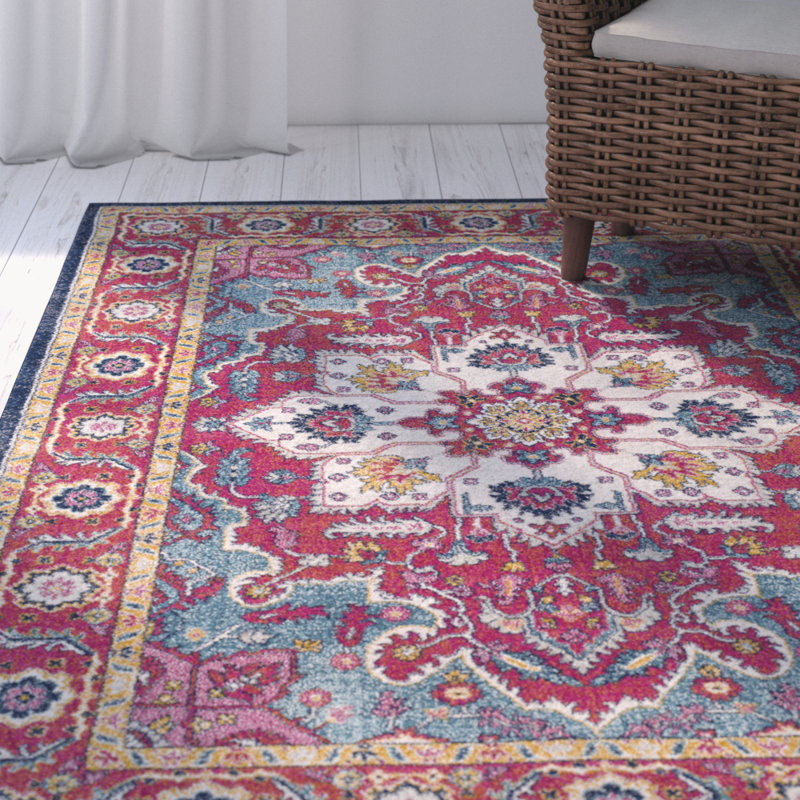 Mistana Hillsby Fl Pink Area Rug Reviews Wayfair Hillsby Fl Pink Area Rug