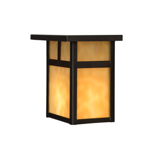 Best Hyde Park T Mission 1-Light Outdoor Flush Mount By Meyda Tiffany Outdoor Lighting Hyde Park T Mission 1-Light Outdoor Flush Mount By Meyda Tiffany Outdoor Lighting