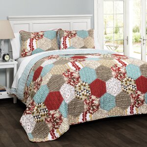 Claycomb 3 Piece Quilt Set