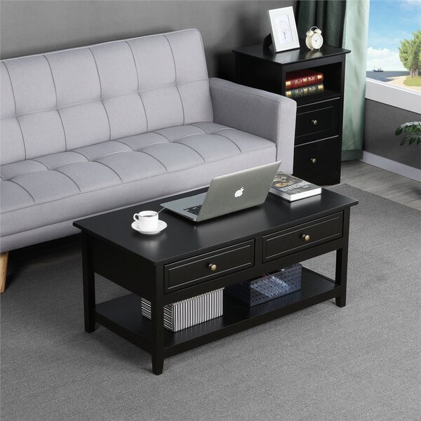 Babig Coffee Table With Storage By Winston Porter