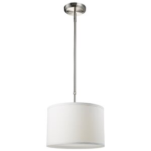 Boese 1-Light Drum Foyer Pendant