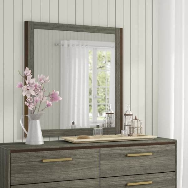 Adam Rectangular Dresser Mirror by Laurel Foundry
