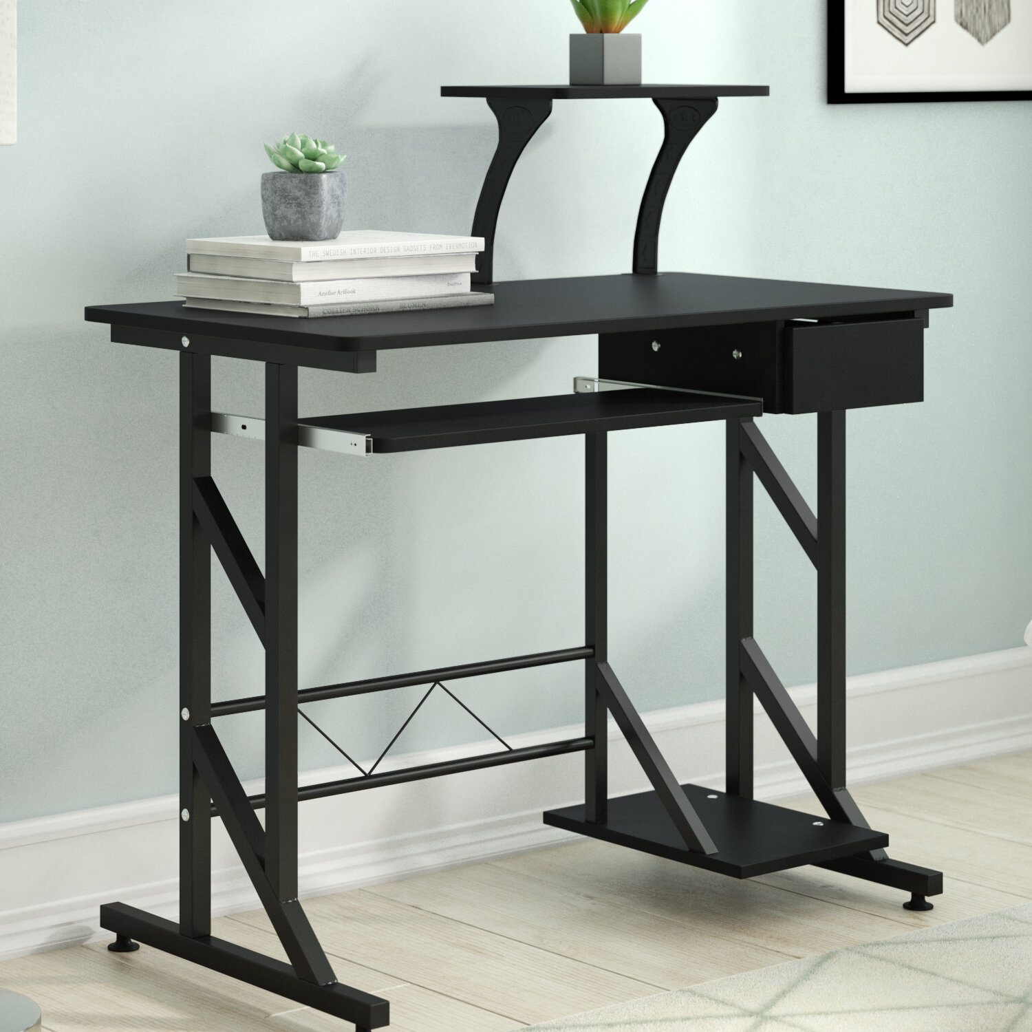 Symple Stuff Computer Desk Reviews Wayfair Co Uk