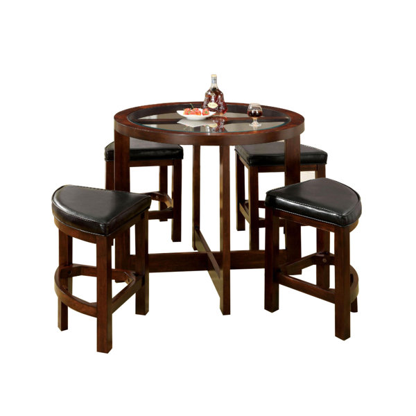 Darby Home Co Fellman 5 Piece Counter Height Dining Table Set Reviews Wayfair